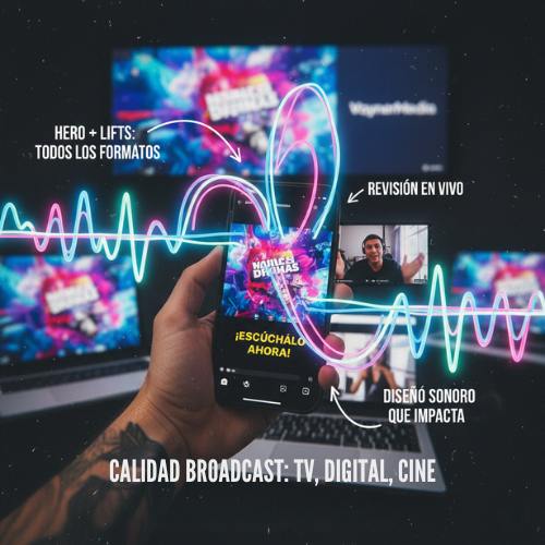 Postproducción de Audio para Spot Publicitario