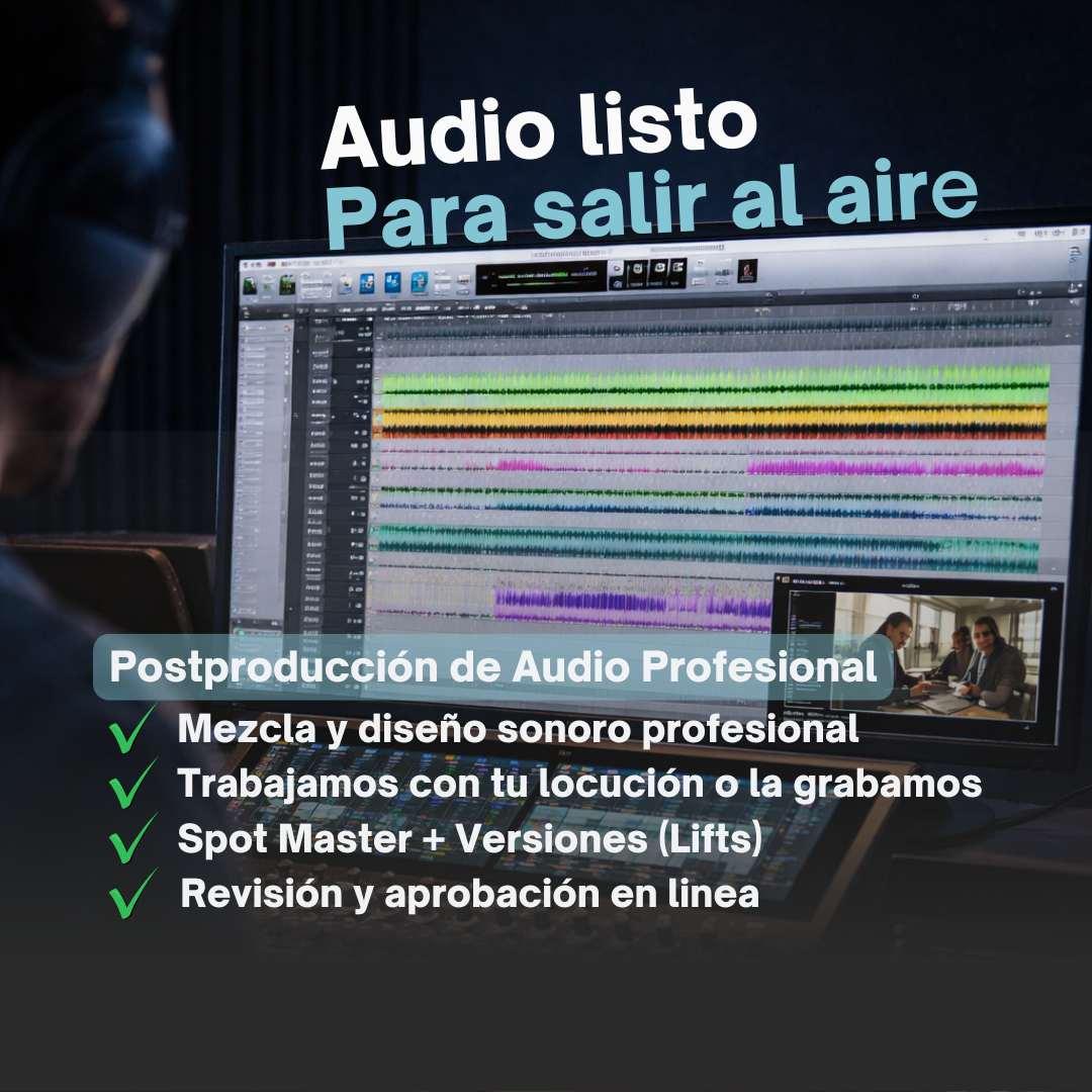 Audio Post-Production for Commercial Spot